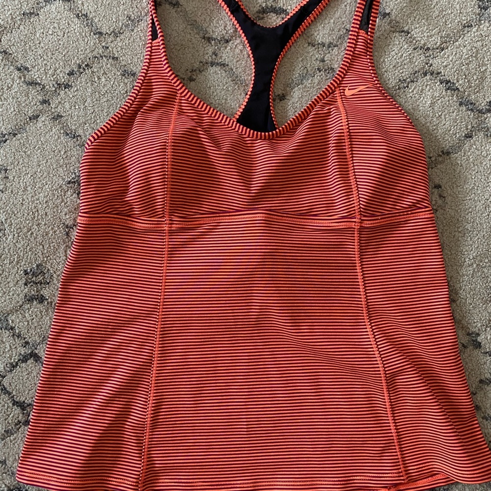 Nike swim tankini top
